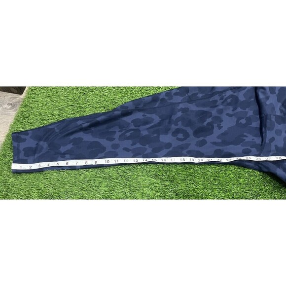 DSG Women's Cropped Leggings Sports Bra Blue Animal Print Set 2XL - Picture 6 of 9